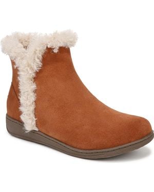 Vionic Unwind Bootie Slip On Slippers - Brown