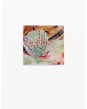 Desigual Jungle Foulard - White