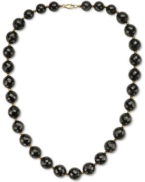 Effy Effy Onyx Bead All-around 18" Statement Necklace - Black