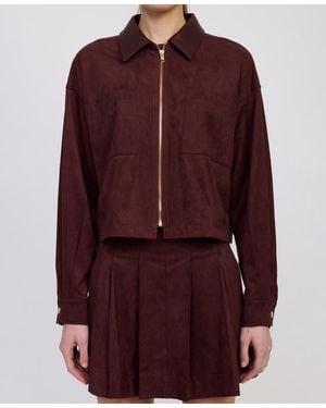 En Saison Long Sleeves Jacket - Red
