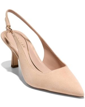 Cole Haan Hansell Sling Back Pumps - Natural