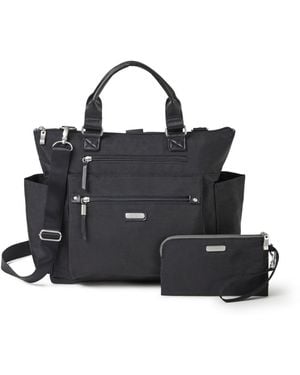 Baggallini 3-in-1 Convertible Backpack Tote - Black
