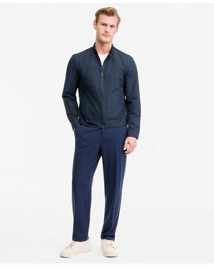 Michael Kors Lightweight Moto Jacket - Blue