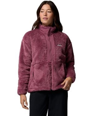 Columbia Boundless Discovery Sherpa-lined Fleece Stand-collar Jacket - Red
