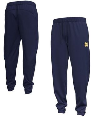 Under Armour Notre Dame Fighting Irish 2026 Sideline Unstoppable Fleece Pants - Blue