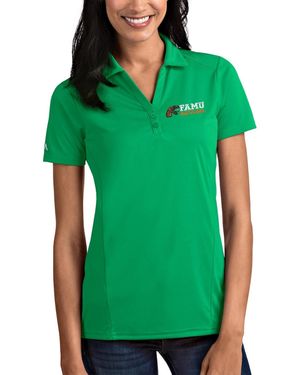 Antigua Florida A&m Rattlers Tribute Polo Shirt - Green
