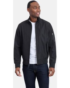 Calvin Klein Ripstop Bomber Jacket - Blue