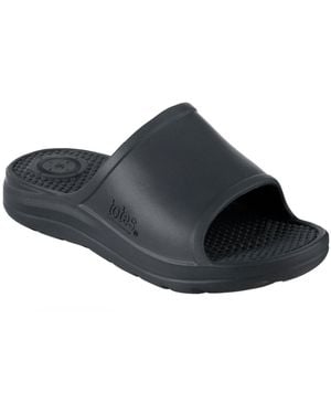 Totes Everywear Sport Slides - Black