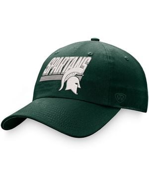 Top Of The World Michigan State Spartans Slice Adjustable Hat - Green