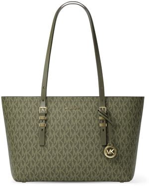 Michael Kors Quinn Medium East West Tote Bag - Green