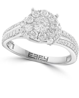 Effy Diamond Round Multi-stone Engagement Ring (9/10 Ct. T.w. - White