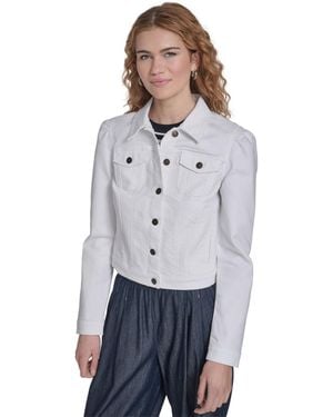 Nautica Classic Denim Trucker Jacket - Gray