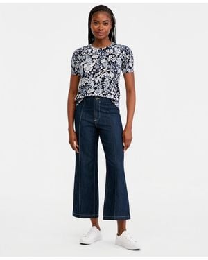 Nautica No-waistband Straight-leg Jeans - Blue