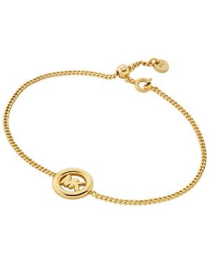 Michael Kors Logo Slider Bracelet - Metallic