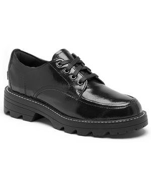 Sorel Revel Ave Derby Round Toe Shoes - Black