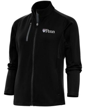 Antigua Pennsylvania Quakers Generation Full-zip Jacket - Black
