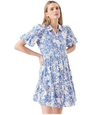 Ripe Maternity Maternity Ripe Nahla Linen Dress - Blue