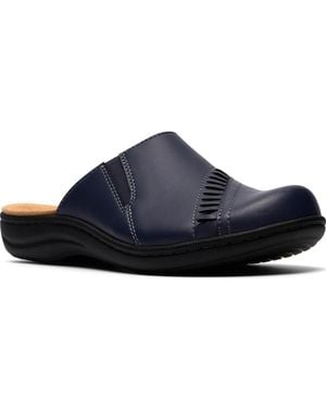 Clarks Laurieann Lux Slip-on Mules - Blue
