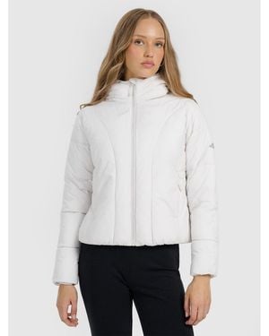 4F Jacket With Synthetic Down Filling - White
