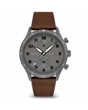 Vincero Graphite The Altitude Pilot Watch - Gray