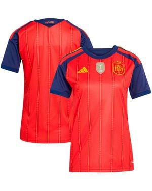 adidas Spain National Team 2026 Fifa World Cup Champions Replica Jersey - Red