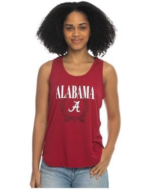 ZooZatZ Alabama Tide Everyday Tri-blend Tank Top - Red