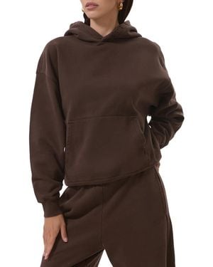AFRM Blake Long-sleeve Pull-on Hoodie - Brown