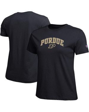 Champion Purdue Boilermakers Arched Over Logo T-shirt - Blue