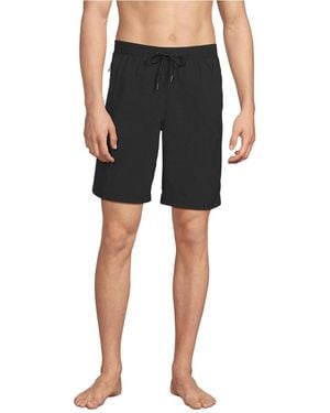 Lands' End 9" Volley Hydroliner Swim Trunks - Black