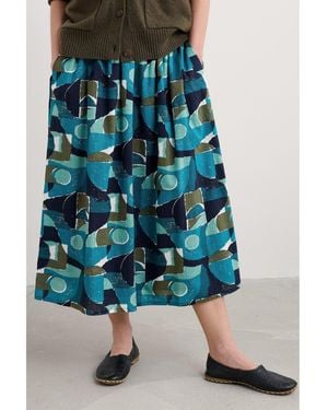 Seasalt Cornwall Mevagissey Skirt - Blue