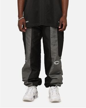 carre Empire Paneled Trackpant - Black