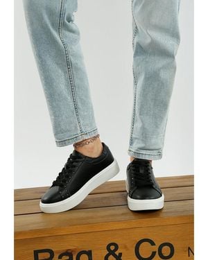 Rag & Co Strider Studs Embellished Chunky Sneakers - Black