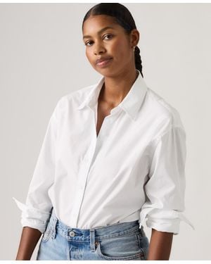 Levi's Point Collar Long-sleeve Shirt - White