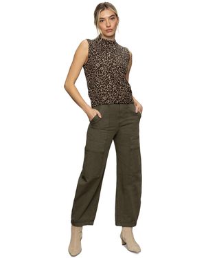 Sanctuary Fuzzy Shell Sleeveless Sweater - Green