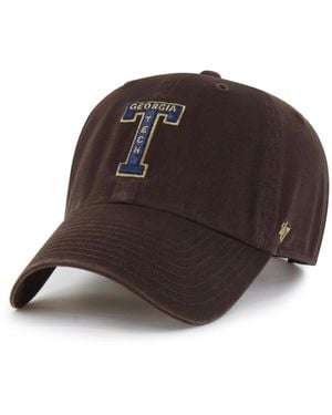 '47 '47 Georgia Tech Yellow Jackets Vault Clean Up Adjustable Hat - Brown