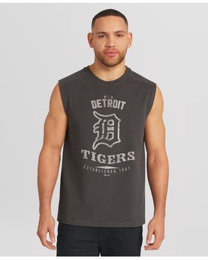 Darius Rucker Collection By Fanatics Detroit Tigers Muscle Tank Top - Gray