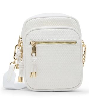 Steve Madden Damien Mini Crossbody Bag - White