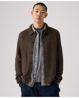 Levi's Catalina Spread Collar Cardigan - Brown