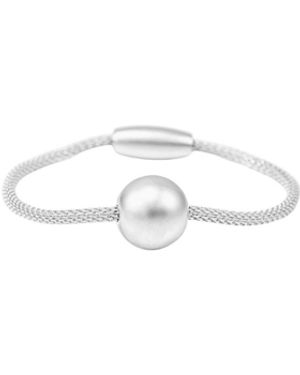 Bearfruit Jewelry Marina Magnetic Sphere Bracelet Statement Trendy - Metallic