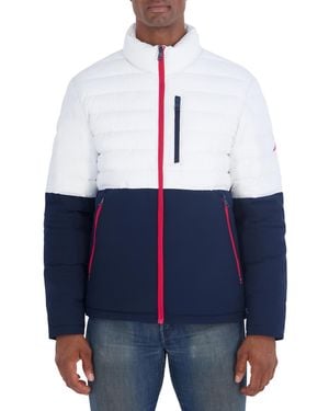 Nautica Quilted Puffer Jacket - White