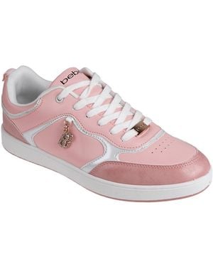Bebe Stylish And Sparkly Sneaker - Pink