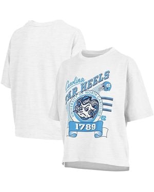 Pressbox North Carolina Tar Heels Rock Roll Slubâ T-shirt - White