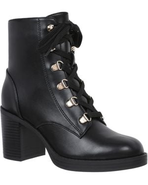 On 34th Prittee Round-toe Booties - Black