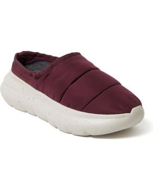 Dearfoams Ontario Slip-on Clog With Regnr8 - Purple