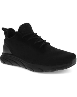 Dockers Thompson Lightweight Slip Resistant Work Casual Lace-up Sneaker Shoes - Black