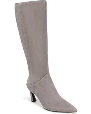 Naturalizer Edina Wide-calf Zipper Tall Boots - Gray