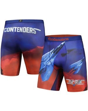 Contenders Clothing Top Gun Boxer Briefs - Blue