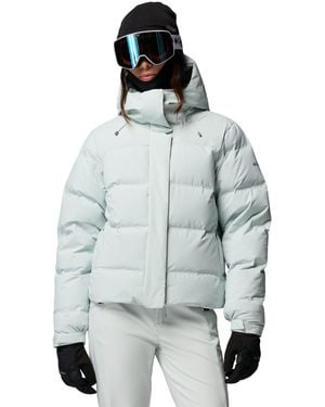 Columbia Roffe Ridge Hooded Down Puffer Jacket - Gray