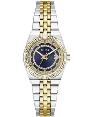 Guess Quartz Two-tone Stainless Steel Watch 32mm - Metallic