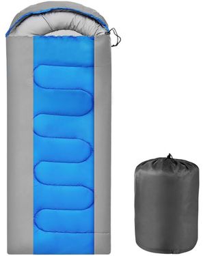 Gnuadz Sleeping Bag Portable Waterproof 4 Seasons Camping S Backpacking Camping Outdoor Recreation Gear - Blue